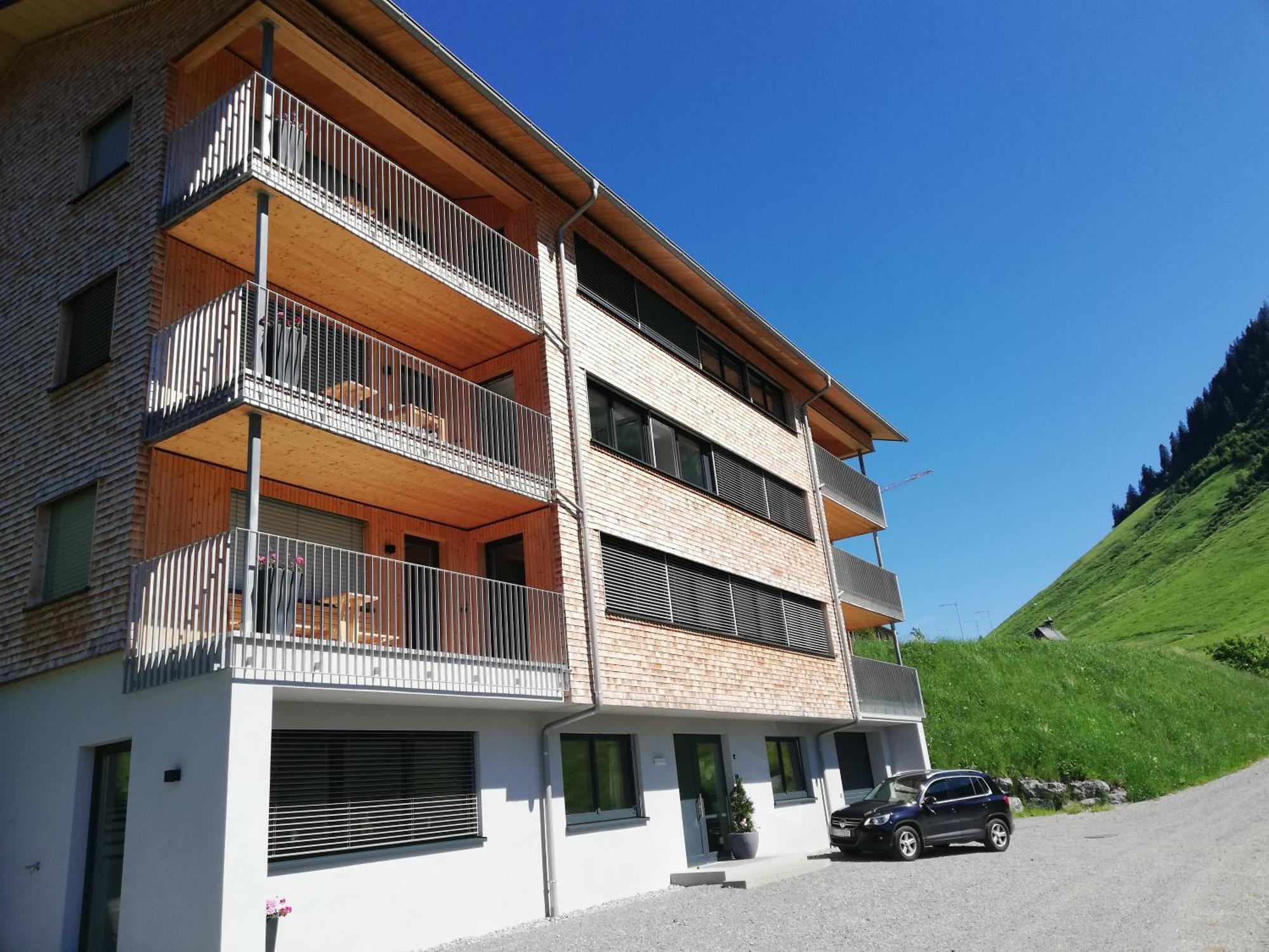 Apartamento Alpenpanorama Konzett Faschina Exterior foto